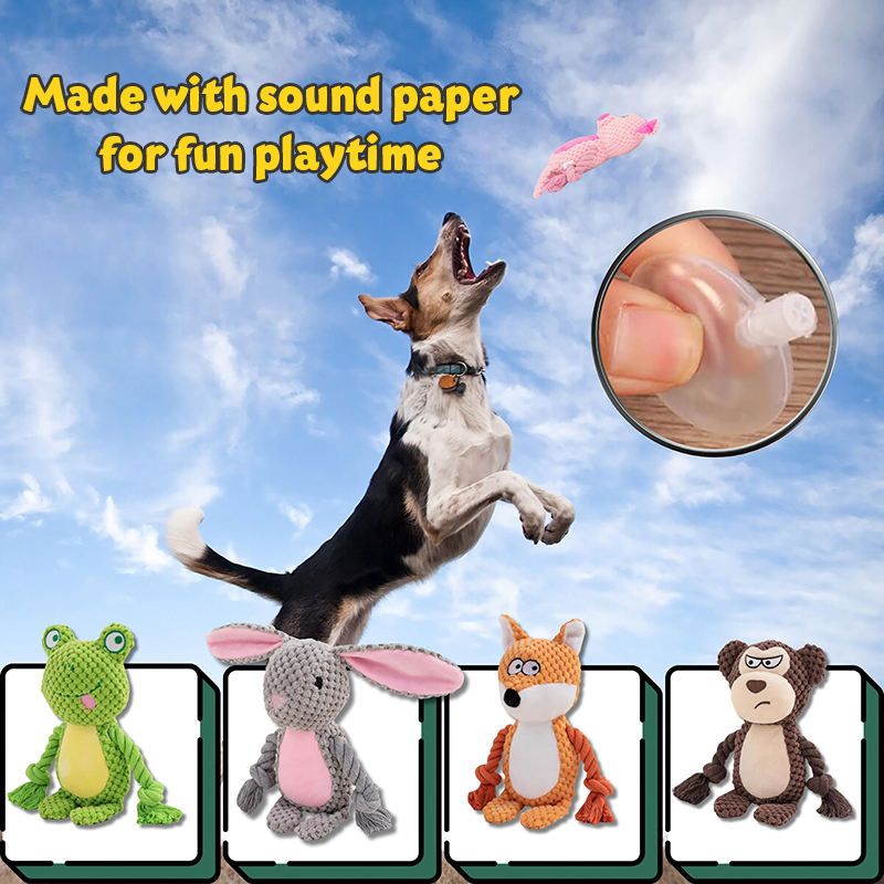 Squeaky Rope Plushie