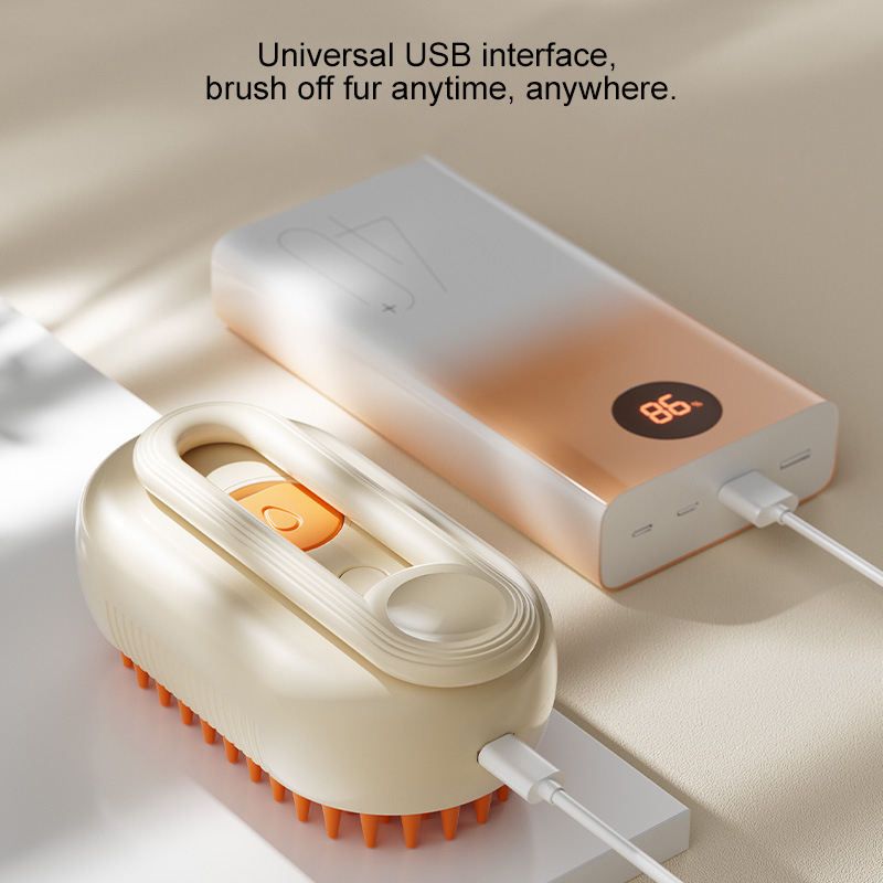 3-in-1 Viral Steamy Pet Brush