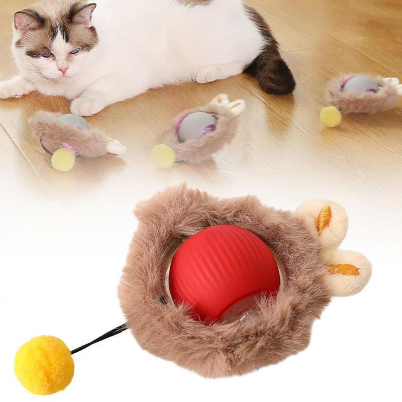 Smart Rolling Ball + Plush Cover