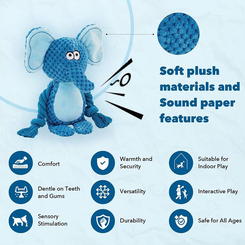 Squeaky Rope Plushie