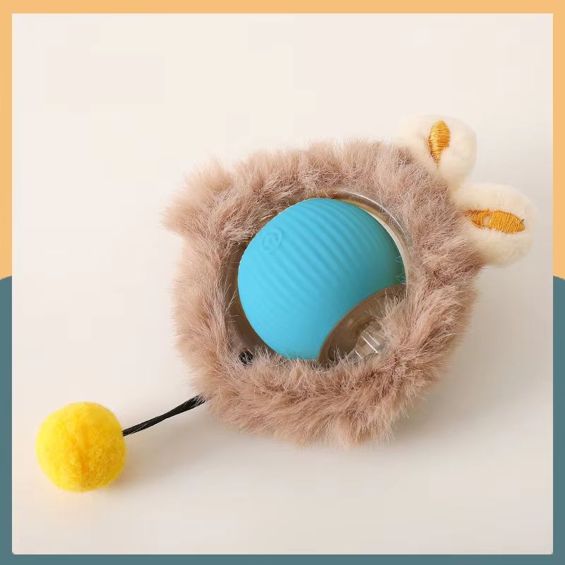 Smart Rolling Ball + Plush Cover