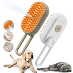 3-in-1 Viral Steamy Pet Brush