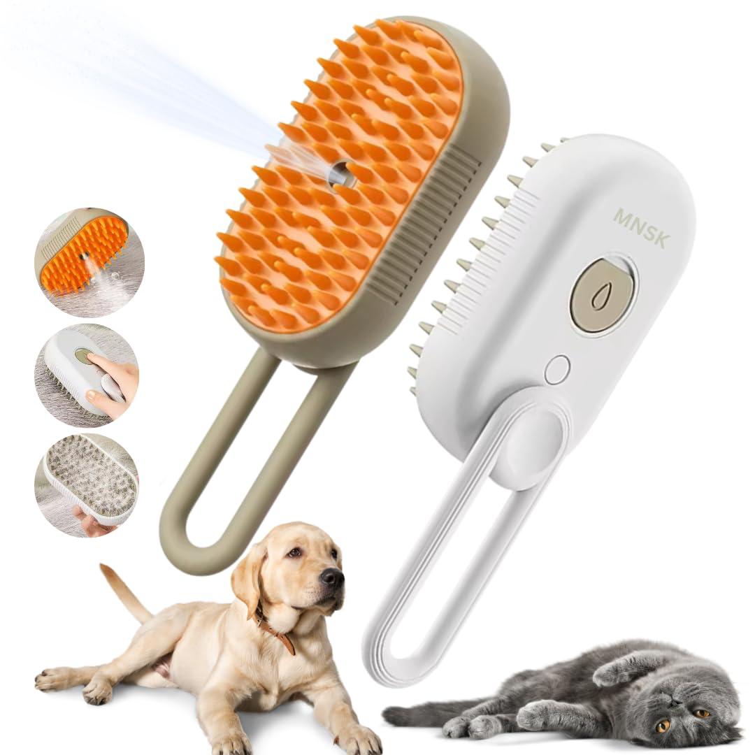 3-in-1 Viral Steamy Pet Brush