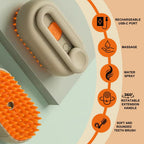 3-in-1 Viral Steamy Pet Brush