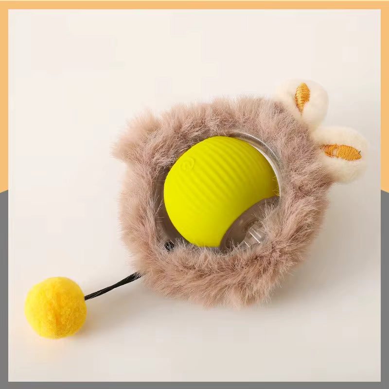 Smart Rolling Ball + Plush Cover